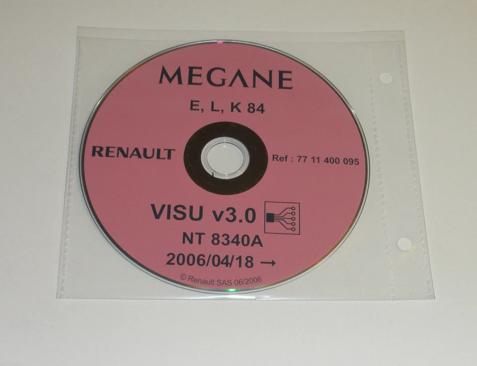 Diagramas de Cableado De CD Renault Megane - Stand 04/2006 - Imagen 1 de 1