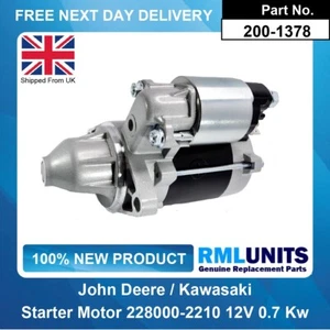 Motore di avviamento per John Deere MIA10971 MIA11059 21163-2114 21163-2150 - Foto 1 di 5