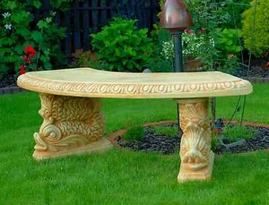 🔶 Steinbank Fischo Bank Bänke Gartenbank Sitzbank Sitzgruppe BLACKFORM - Bild 1 von 10