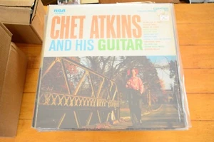 CHET ATKINS AND HIS GUITAR LP 12" VINYL RECORD RCA CAMDEN STEREO VG++ SHRINK - Picture 1 of 4