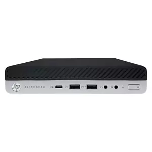 HP EliteDesk 800 G4 Micro PC i7-8500T 8th Gen 32GB RAM 2TB SSD Wi-Fi Windows 11 - Picture 1 of 12