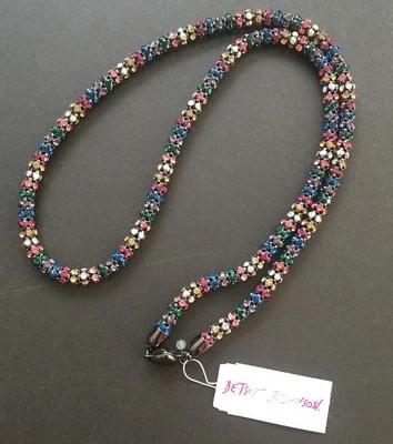 Collar largo "Confeti" Betsey Johnson Foto 1 de 4