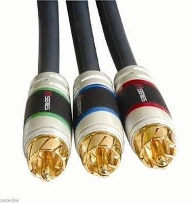 MONSTER CABLE M650CV High Definition Component Video Cable 8 ft RCA Male NEW SR6 - Image 1 of 4