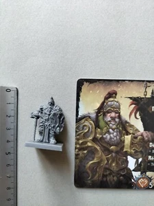 GARDE ROYAL NAIN MINIATURE+CARTE EN FRANC./ORCQUEST WARPATH G455 - Imagen 1 de 1