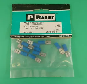 10 PIEZAS PANDUIT YDV14-250-X HEMBRA DESCONEXIÓN 16-14AWG - Imagen 1 de 3