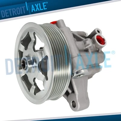 Power Steering Pump with Pulley for 2008 2009 2010 2011 2012 Honda Accord 2.4L - Image 1 of 4