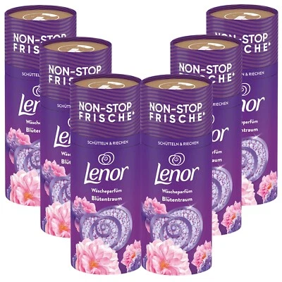 6 Pack Lenor Laundry Perfume Flower Dream 6x 155g 12WL Long Fresh Clothes - Image 1 of 4