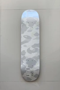 A BATHING APE deck skateboard CITY CAMO SKATEBOARD White Rare Sold Out - Picture 1 of 2