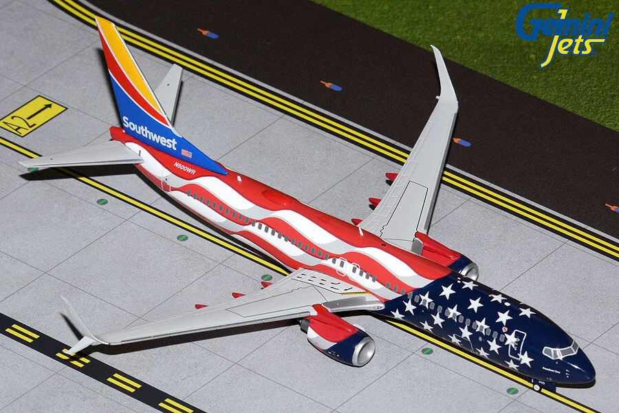 Gemini Jets 1:200 Southwest Airlines 737-800 Freedom One G2SWA1042 EN STOCK Foto 1 de 1