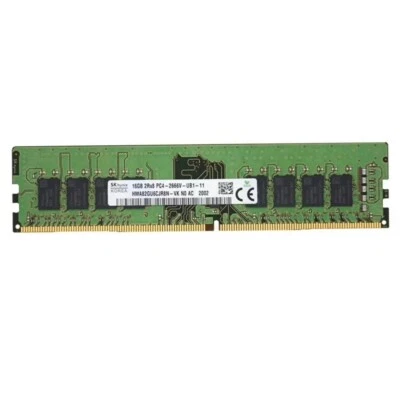 New SK Hynix 16GB DDR4 2666MHz PC4-21300 2RX8 UDIMM Memory Ram HMA82GU6CJR8N-VK - Image 1 of 4
