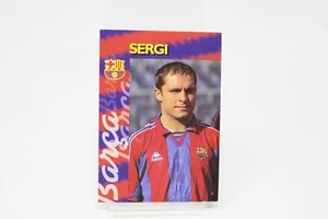 CROMO SERGI F.C. BARCELONA AÑO 96-97 COLECCIONISTAS - Picture 1 of 2