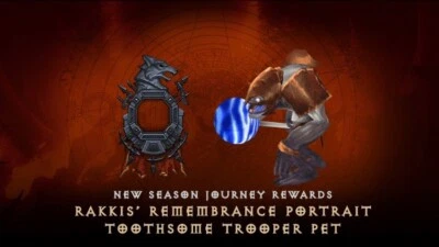 DIABLO 3 PLAYSTATION/NINTENDO/XBOX - SEASON 26 NEW PET AND PORTRAIT (COSMETICS) - Image 1 of 4