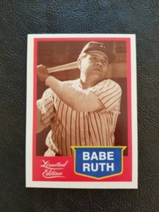 1989 BABE RUTH COLLECTORS MARKETING PROMO BASEBALL CARD #NNO  NY YANKEES - Picture 1 of 2