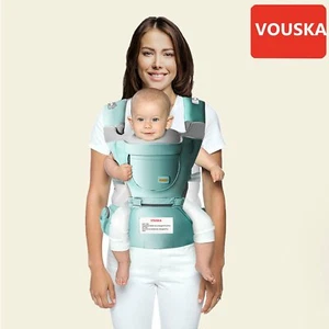 Vouska 9568 Lintaisheng Design Bio Babytrage hellblau - Bild 1 von 1