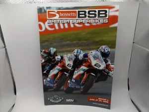 2008 MALLORY PARK PROGRAMME 29/6/08 - BSB BRITISH SUPERBIKE CHAMPIONSHIP - Picture 1 of 1