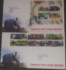 GB 2011 Thomas The Tank Engine Stamp Set & MS FDC's Edinburgh Pmk See Scan