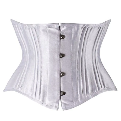 Womens Sexy Underbust Corset 26 Steel Boned Corset  Waist Trainer Corset Bustier - Image 1 of 4