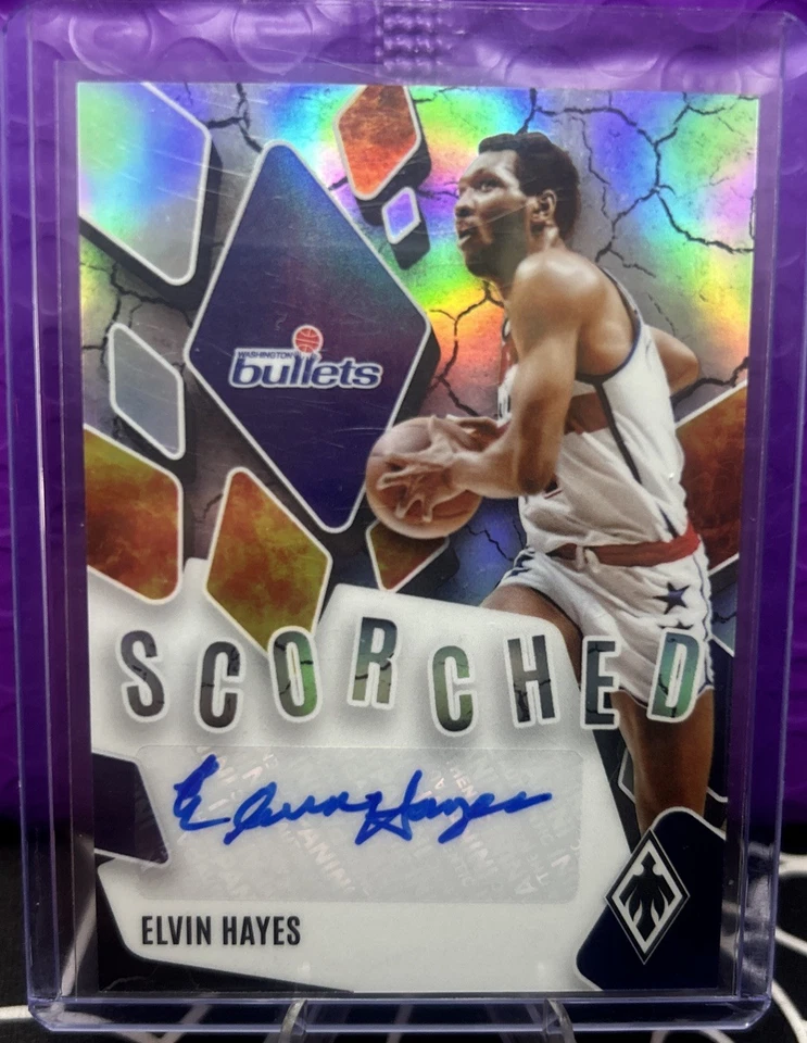 2023-24 Panini Phoenix ELVIN HAYES - Scorched Auto /99 - Image 1 of 2