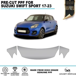 Partial Bonnet/Wing Stone Guard PPF Protection Film for Suzuki Swift Sport 17-23 - Picture 1 of 4
