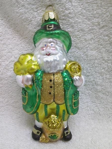 Irischer Weihnachtsmann Ornament - Bild 1 von 4