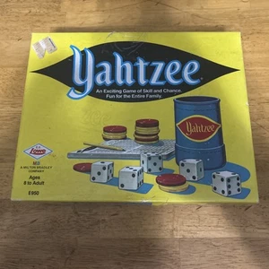 Juego Yahtzee Original 1973 De Colección En Caja Original Completo Con Almohadillas De Puntuación - Imagen 1 de 6