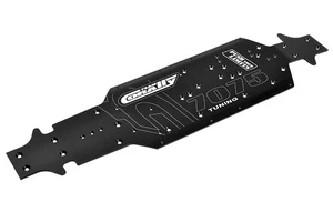 New Corally Chassis Lwb - Swiss Made 7075 T6 - 3Mm - Hard Anodised - - Picture 1 of 1