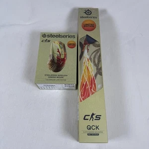 SteelSeries Limited Edition CS2 Dragon Lore Wireless Gaming Mouse & Mouse Pad - Picture 1 of 12