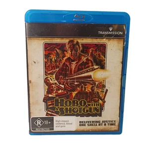 Hobo With A Shotgun (Blu-Ray) Horror Comedy Action Vigilante Region 4/B VGC - Foto 1 di 14
