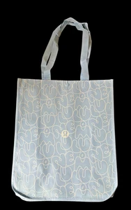 New LULULEMON Summer '25 Reusable LARGE Shopping Tote Bag DAYDREAM BUBBLE BLUE - Picture 1 of 1