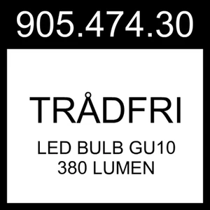 IKEA TRÅDFRI LED Bulb GU10 380 Lumen 905.474.30 - Picture 1 of 1