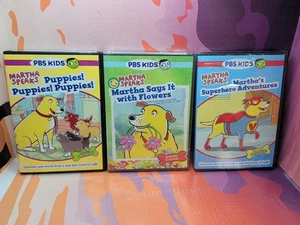 Martha Speaks Movie Lot (3 DVDs) New, Sealed PBS Kids - Foto 1 di 5