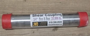 JWD Shear Coupling 3/4" Box & Box 33,000lb NEW - Picture 1 of 3