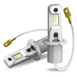 AUXITO H3 Fog Light Bulbs White 6500K Xenon kit LED New Conversion Version GF Y - Picture 1 of 14