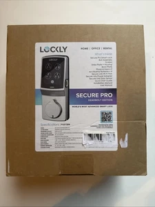 NEU Lockly Secure Pro Deadbolt Edition Smart Lock versiegelt Modell PGD728W - Bild 1 von 1