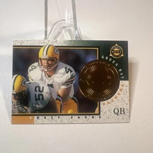 Brett Favre~ 1997 Pinnacle Mint Collection #1 Bronze - Picture 1 of 2