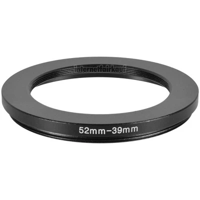 52-39mm Adapterring 52mm-39mm Filteradapter 52 - 39 mm - Bild 1 von 3