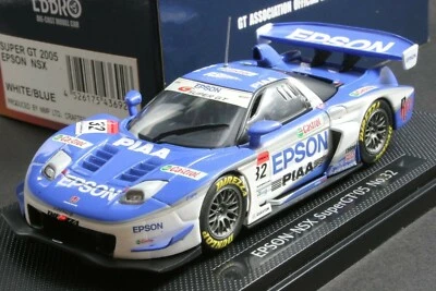 EBBRO 43692 1: 43 比例爱普生本田 NSX SUPER GT 2005 #32 死亡模型汽车 — 第 1/4 张图片