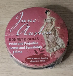 Jane Austen Bonnet Dramas Audiobooks NEW Pride Sensibility Emma - Picture 1 of 5