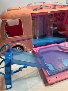 Vintage Mattel 1990s Barbie DREAM CAMPER RV 1996 Fold-Out Motorhome Camping Van - Picture 1 of 19
