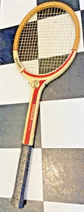 Spalding Gonzales Grand Prix Tennis Racquet Wooden Vintage Collectible - Picture 1 of 15
