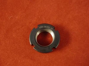 Tuerca de rodamiento de precisión Yinsh YSR-M15x1.0P-1 (molienda - negro) - Imagen 1 de 1
