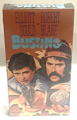 Busting New Vhs 1973 Robert Blake Elliott Gould Rare - Image 1 of 4