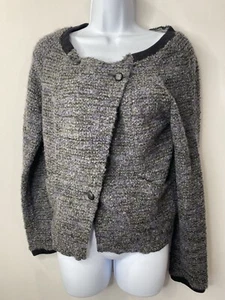 Free People Damen Tweed Blazer Größe M Clueless Büro Preppy Business Freizeit - Bild 1 von 10