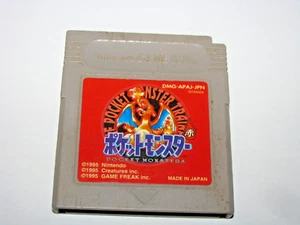 Pokemon Red (Japanese) Game Boy GB Japan import US Seller Authentic - Picture 1 of 3
