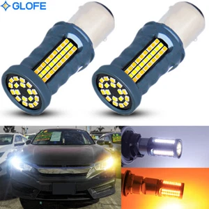 Bombillas LED de señal de giro delanteras Switchback para Honda Accord Civic CR-V Odyssey - Imagen 1 de 10