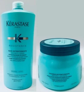 Bain Extentioniste 1000ML Kerastase + Masque Extentioniste 500ML - Picture 1 of 1