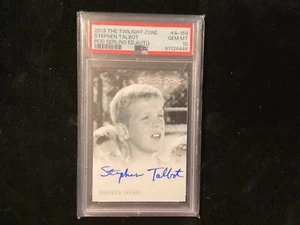 TWILIGHT ZONE A-159 STEPHEN TALBOT PSA AUTOGRAPHED CARD - Picture 1 of 2