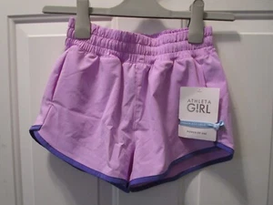 ATHLETA GIRL RUN FREE 2.5" SHORTS IN FRESH LILAC SIZE SMALL/ 7 - Picture 1 of 3
