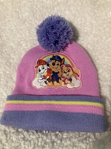 Paw Patrol Beanie -Toddler Size -hat -Pink/Purple Nickelodeon -New -Free S/H! - Picture 1 of 2