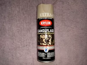 11 oz pintura de camuflaje Krylon caqui ultraplana K04291000 - Imagen 1 de 3